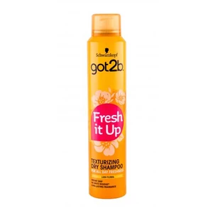 Schwarzkopf Got2b Fresh It Up Texturizing 200 ml suchý šampon pro ženy na všechny typy vlasů