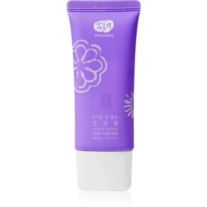 WHAMISA Organic Flowers Sun Cream ochranná péče proti slunečnímu záření SPF 50+ 60 g