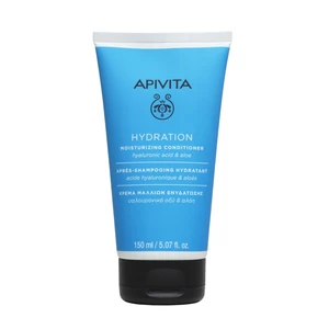 Apivita Holistic Hair Care Hyaluronic Acid & Aloe hydratačný kondicionér pre všetky typy vlasov 150 ml