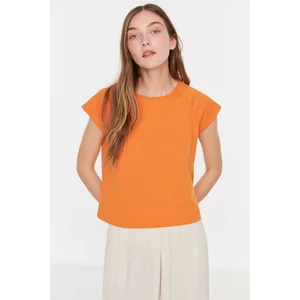 Trendyol Orange Knitted T-Shirt