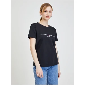 Black Women's T-Shirt Tommy Hilfiger - Women