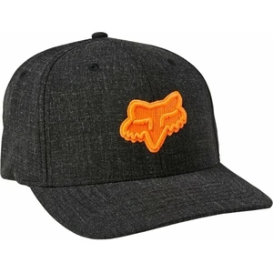 FOX Transposition Flexfit Hat Black/Orange S/M Gorra