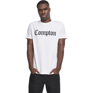 Compton Tričko Logo Biela M