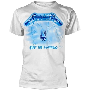 Metallica T-shirt Ride The Lightning Blanc 2XL