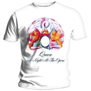 Queen Koszulka A Night At The Opera Biała-Graficzny S