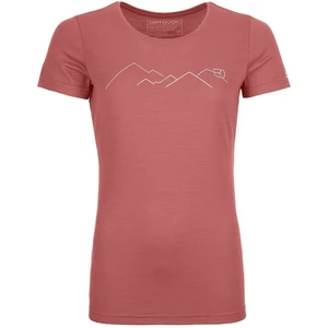 Ortovox 185 Merino Mountain Womens T-Shirt Blush XS