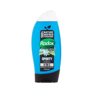 Radox Feel Sporty 2v1 pánský sprchový gel a šampon  250 ml