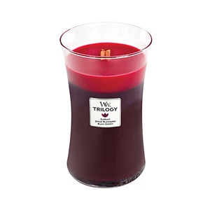 WoodWick Vonná svíčka váza Trilogy Sun-Ripened Berries 609,5 g