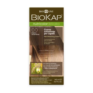 Biokap NUTRICOLOR DELICATO - Barva na vlasy - 0.0  Zesvětlovač 140 ml