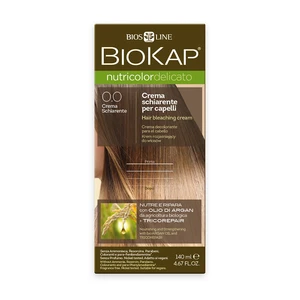 Biokap NUTRICOLOR DELICATO - farba na vlasy - 0.0 Zosvetľovač 140 ml