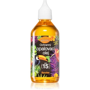 Bione Cosmetics Bio Sun opalovací olej na obličej a tělo se střední UV ochranou 115 ml