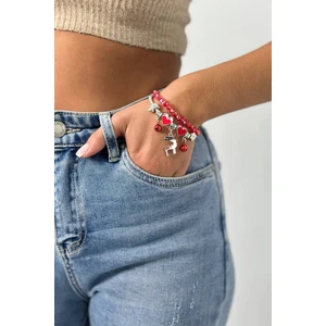 Christmas Bracelet Scarf Snowman