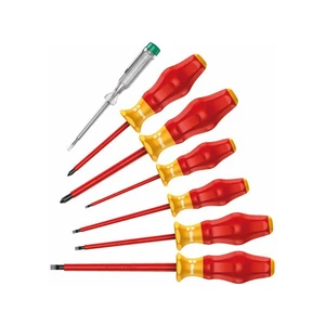Wera 031576 Sada plochých/křížových šroubováků PZ Kraftform Comfort VDE 1160 i/1165 i/7
