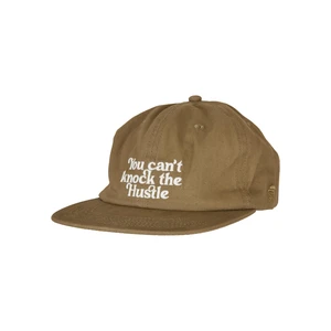 Knock the Hustle Strapback Cap olive/white