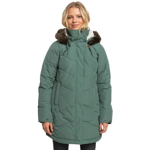 Light Green Women's Winter Quilted Coat Roxy Ellie JK - Women