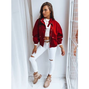 Red women's oversize jacket GRACEFUL Dstreet from