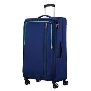 American Tourister Látkový cestovní kufr Sea Seeker L 92,5 l - tmavě modrá