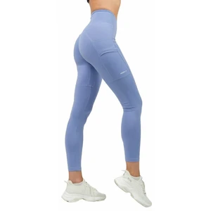 Nebbia High Waisted Leggings Leg Day Goals Light Purple M Fitness nohavice