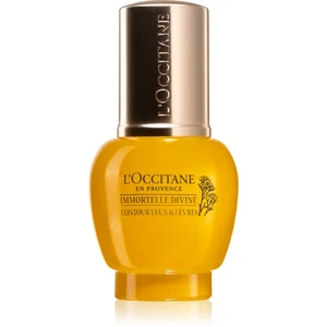 L’Occitane Immortelle Divine Eye & Lip Contour starostlivosť o očné okolie a pery 15 ml