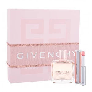 Givenchy Irresistible dárková kazeta parfémovaná voda 50 ml + balzám na rty Le Rose Perfecto 2,2 g 01 Perfect Pink pro ženy
