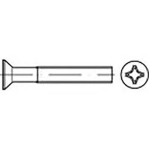 Zápustné skrutky TOOLCRAFT TO-6863211, N/A, M5, 25 mm, ocel, 200 ks