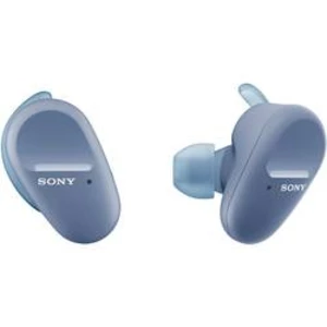Bluetooth®, True Wireless sportovní špuntová sluchátka Sony WF-SP800N WFSP800NL.CE7, modrá