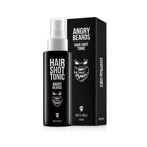Angry Beards Hair Shot Tonic čisticí tonikum na vlasy 100 ml