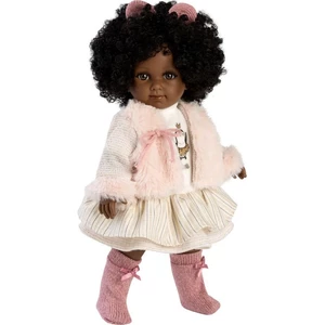 Llorens 53535 Zuri realistická bábika s celovinylovým telom 35 cm