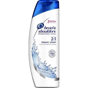 Head and Shoulders Šampón a kondicionér proti lupinám 2 v 1 Classic Clean (Anti-Dandruff Shampoo & Conditioner) 225 ml