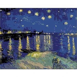 Zuty Painting by Numbers Starry Night Over The Rhone (Van Gogh)