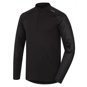 Men's thermal t-shirt - autumn, winter Active winter long zip black