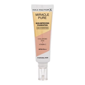 Max Factor Miracle Pure Skin dlouhotrvající make-up SPF 30 odstín 50 Natural Rose 30 ml