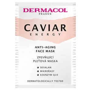 Dermacol Caviar Energy protivrásková a zpevňující pleťová maska 16 ml