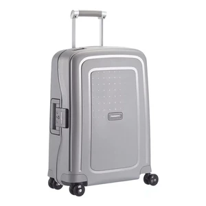 Samsonite Kabinový cestovní kufr S'Cure Spinner 34 l - stříbrná