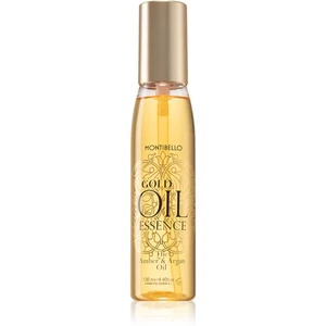 Montibello Gold Oil Amber & Argan Oil regenerační a ochranný olej pro poškozené vlasy a roztřepené konečky s arganovým olejem 130 ml