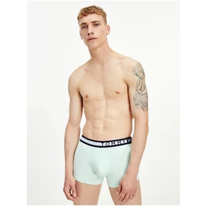 Set of three men's boxer shorts in blue and white Tommy Hilfiger - Men's