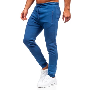 Pantaloni de training albastri Bolf 2165