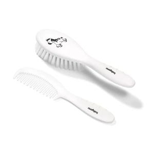 BabyOno Hair Brush kartáč na vlasy White 2 ks