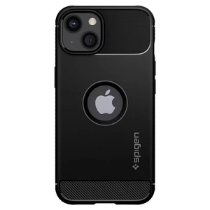 Kryt na mobil Spigen Rugged Armor na Apple iPhone 13 mini (ACS03314) čierny zadný kryt na mobil • na Apple iPhone 13 mini • technológia Air Cushion™ •