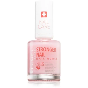 Rimmel London Nail Nurse Stronger Nail 12 ml lak na nehty pro ženy s třpytkami