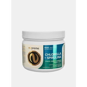 Doplněk stravy Chlorella + Spirulina Nupreme (1500 tablet)