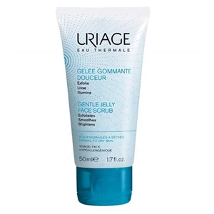 Uriage Gentle Jelly Face Scrub łagodząca emulsja do suchej, atopowej skóry 50 ml