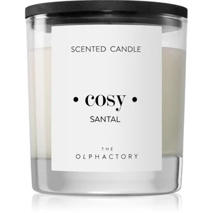 Ambientair Olphactory Black Design Santal vonná svíčka (Cosy) 200 g