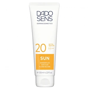 DADO SENS Opalovací fluid proti slunečním alergiím SPF 20 Sun 125 ml