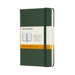 MOLESKINE Zápisník tvrdý linajkovaný zelený L (240 strán)