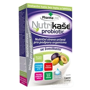 Nutrikaše probiotic se švestkami 3x60 g