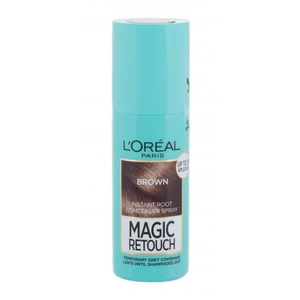 L´Oréal Paris Vlasový korektor šedin a odrostů Magic Retouch (Instant Root Concealer Spray) 75 ml 10 Brown