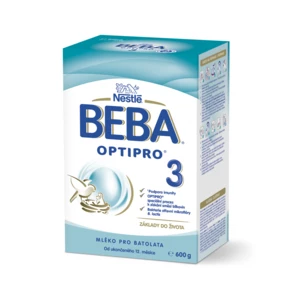 BEBA OPTIPRO 3, Mléko batolecí 600 g