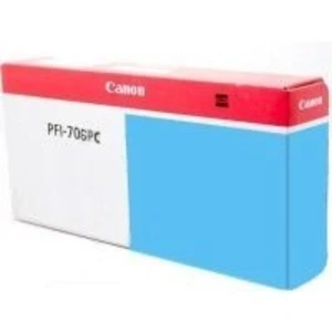 Canon PFI-706PC foto azúrová (photo cyan) originálna cartridge