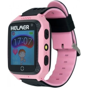 Detské smart hodinky Helmer LK 707 s GPS lokátorom, ružová